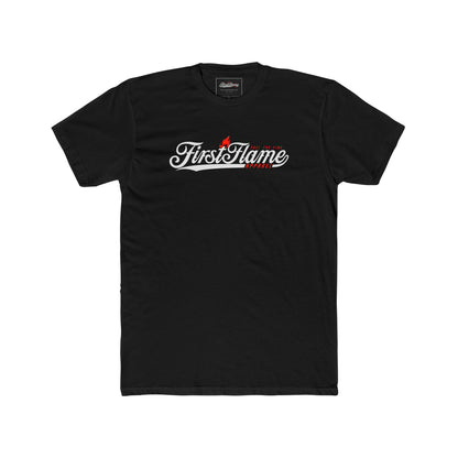 Cursive Signature Tee- Black